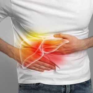 Terapia para cirrosis, con ingrediente: linaza